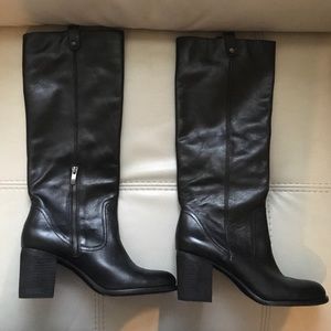 Vince Camuto Leather Boots (NEVER WORN)